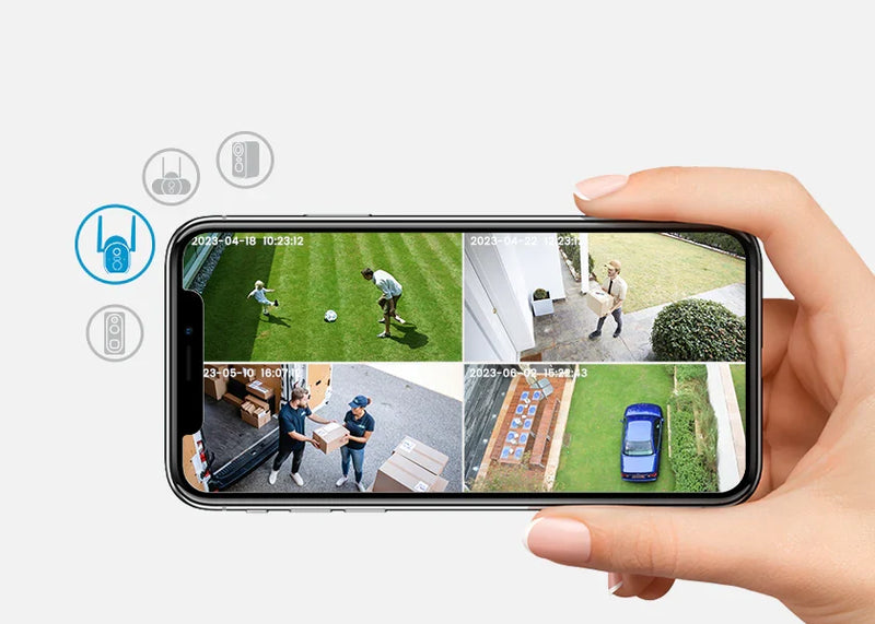Überwachungskamera mit Monitor: Wann ein Bildschirm sinnvoller als die App ist