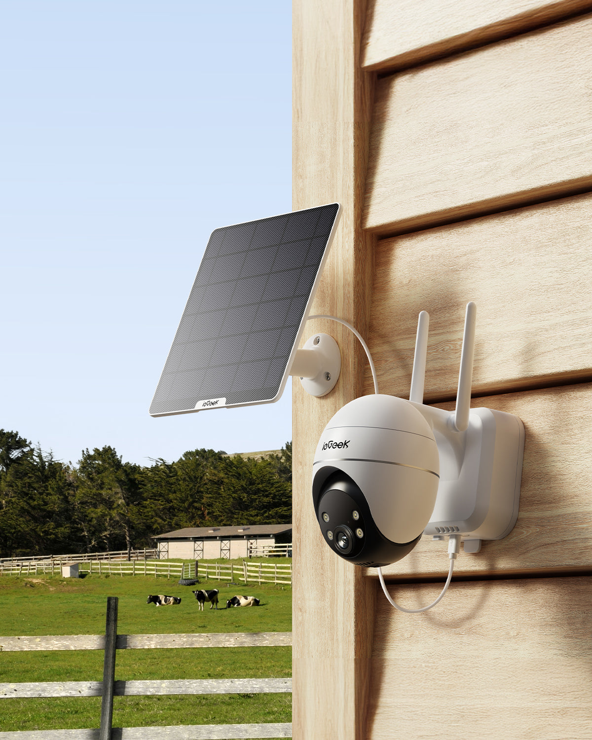 Kabellose 3MP 24/7-Aufzeichnungskamera