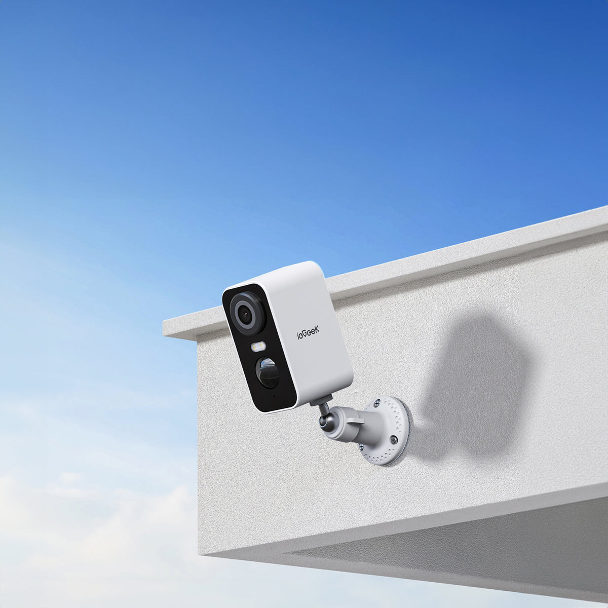 5-MP-Akku-Kamera für Innen & Außen mit 130° Farb-Nachtsicht