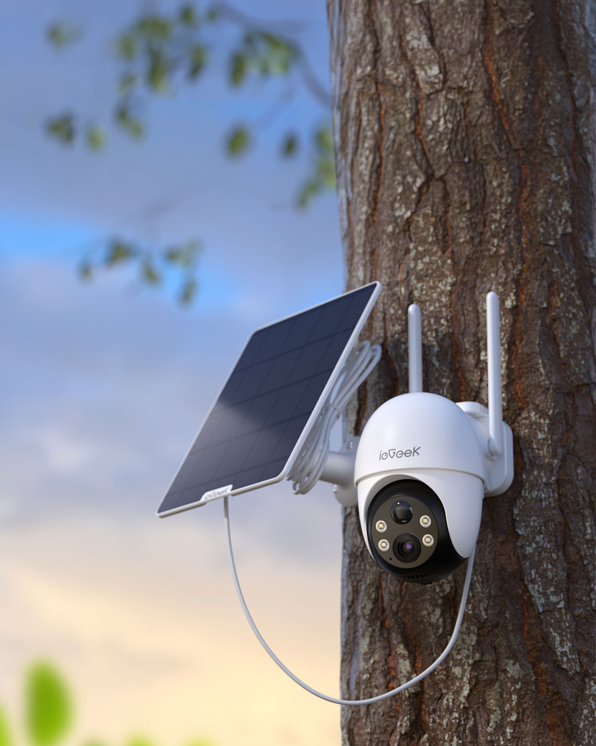 3MP 4G 24/7 Aufzeichnung kamera mit Auto-Tracking